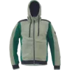 DAYBORO mikina s kapucí mech.zelená XL